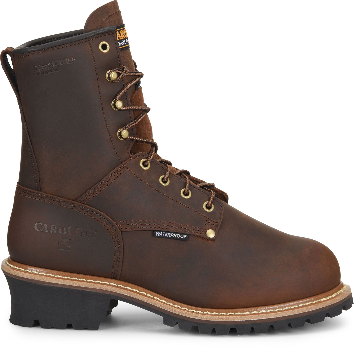 CA7821 Carolina Men's Steel Toe EH Mt WP/Insulated Logger