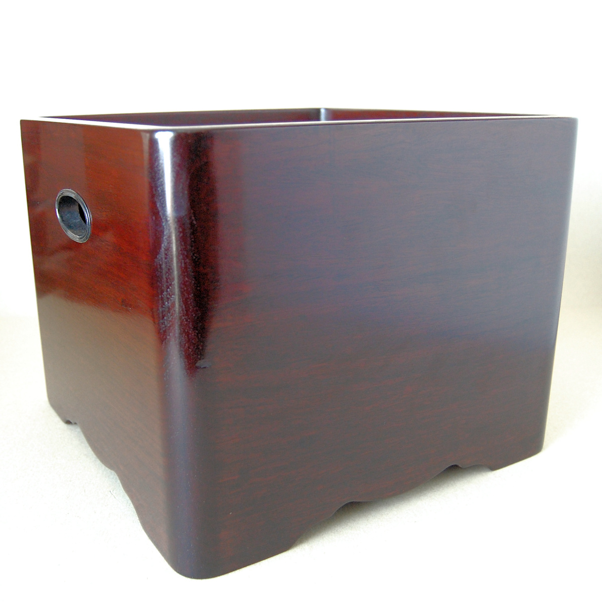 火鉢と炭道具の販売 骨董 斎明堂 / 欅箱火鉢