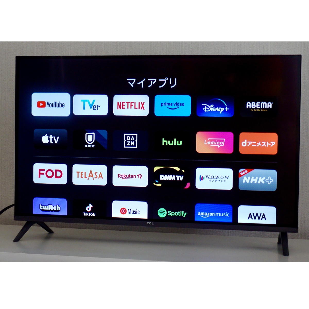 2025年製！ TCL S5402 ハイビジョン液晶テレビ Google TV TCL S5402