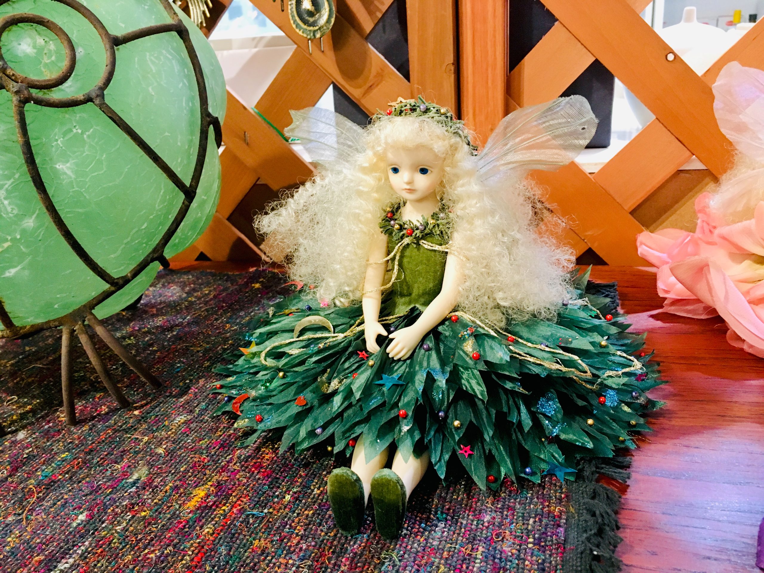 若月まり子 人形 若月まり子 妖精 ビスクドール 日本人形 さくら 和装