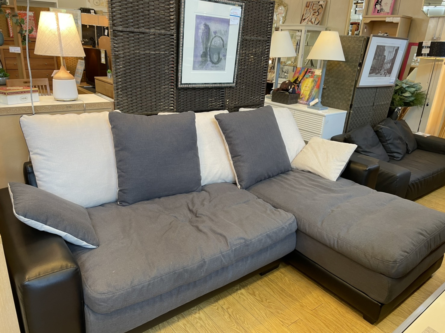 カウチソファ ニトリ キングダム