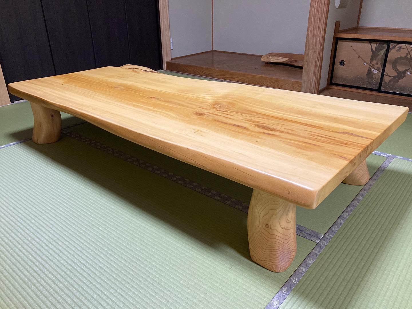 ○コヤ木工国産天然木使用こだわり製作オリジナル！ベンチ・文机