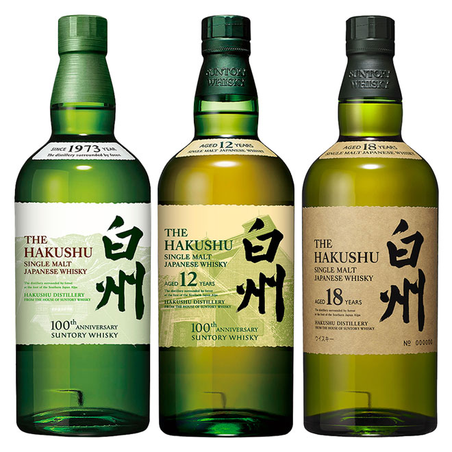 サントリーウィスキー 白州 NV,12年,18年,-酒のアイコウ-お酒の