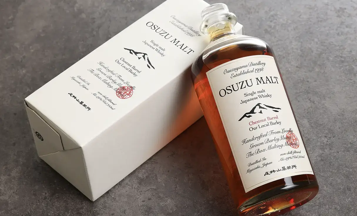 OSUZU MALT Chestnut Barrel 700ml | 国産ウイスキー | 酒専門店鍵や