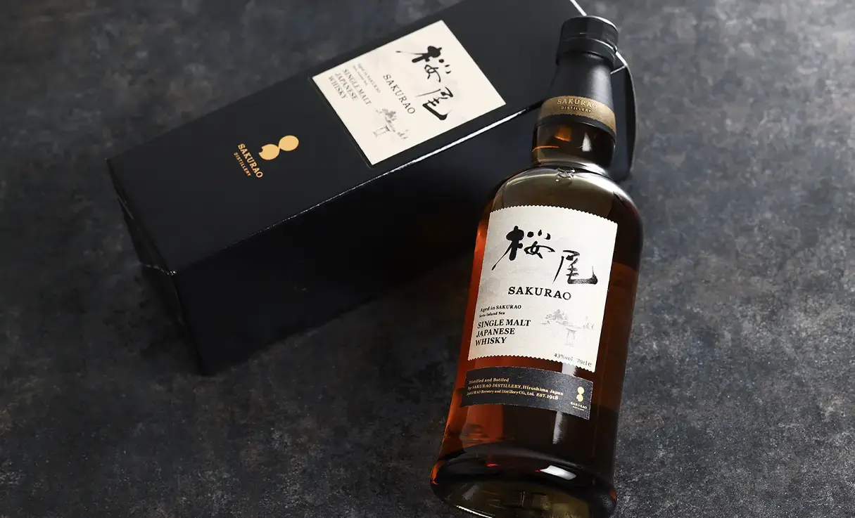 桜尾 シングルモルト ジャパニーズウイスキー 700ml | 国産ウイスキー