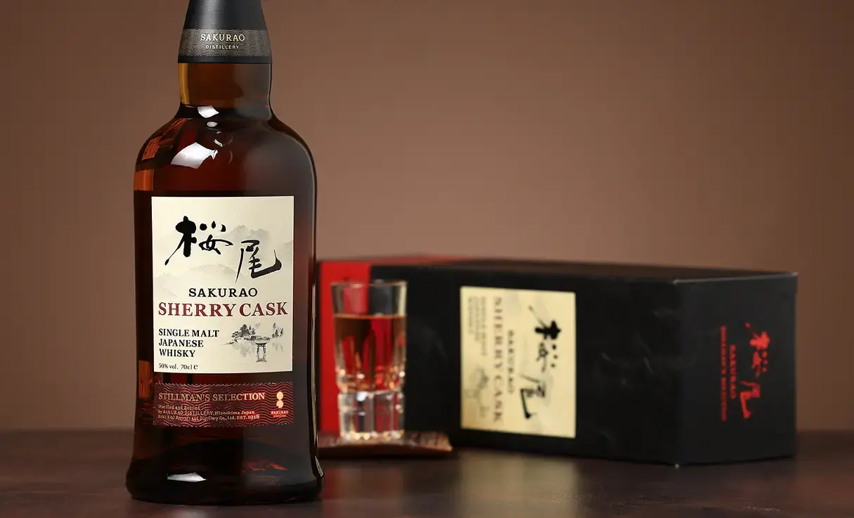 桜尾 シングルモルト ジャパニーズウイスキー SHERRY CASK 700ml