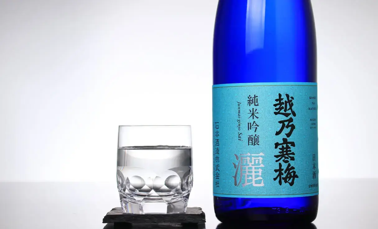 越乃寒梅 純米吟醸 灑（さい） 1.8L | 越乃寒梅（石本酒造） | 酒専門
