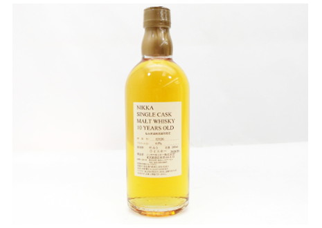 ニッカ シングルカスクモルト 10年 仙台宮城峡蒸留所限定 - お酒買取