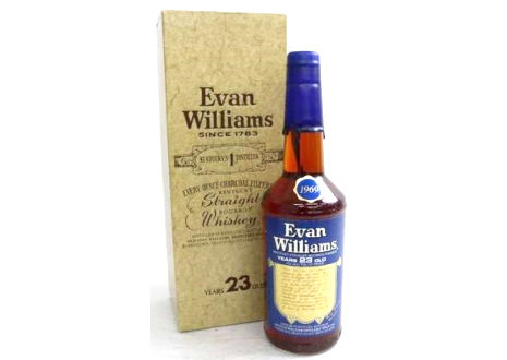 エヴァン・ウィリアムス23年 旧ボトルを東京都清瀬市のお客様より