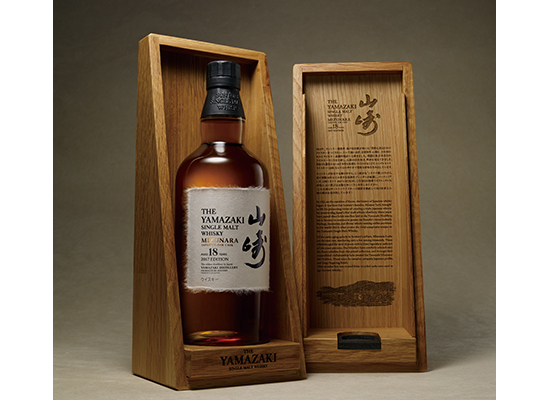 山崎 ミズナラ 2017 サントリーシングルモルト - お酒買取専門店