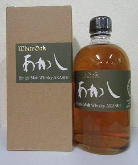 あかしジャパニーズピュアモルト ダブルディスティラリーズ 62度 500ml