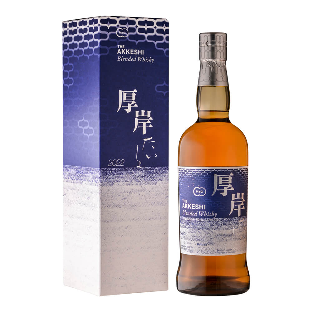 厚岸 二十四節気 ｢大暑｣ ブレンデッドウイスキー 55% 700ML AKKESHI 24