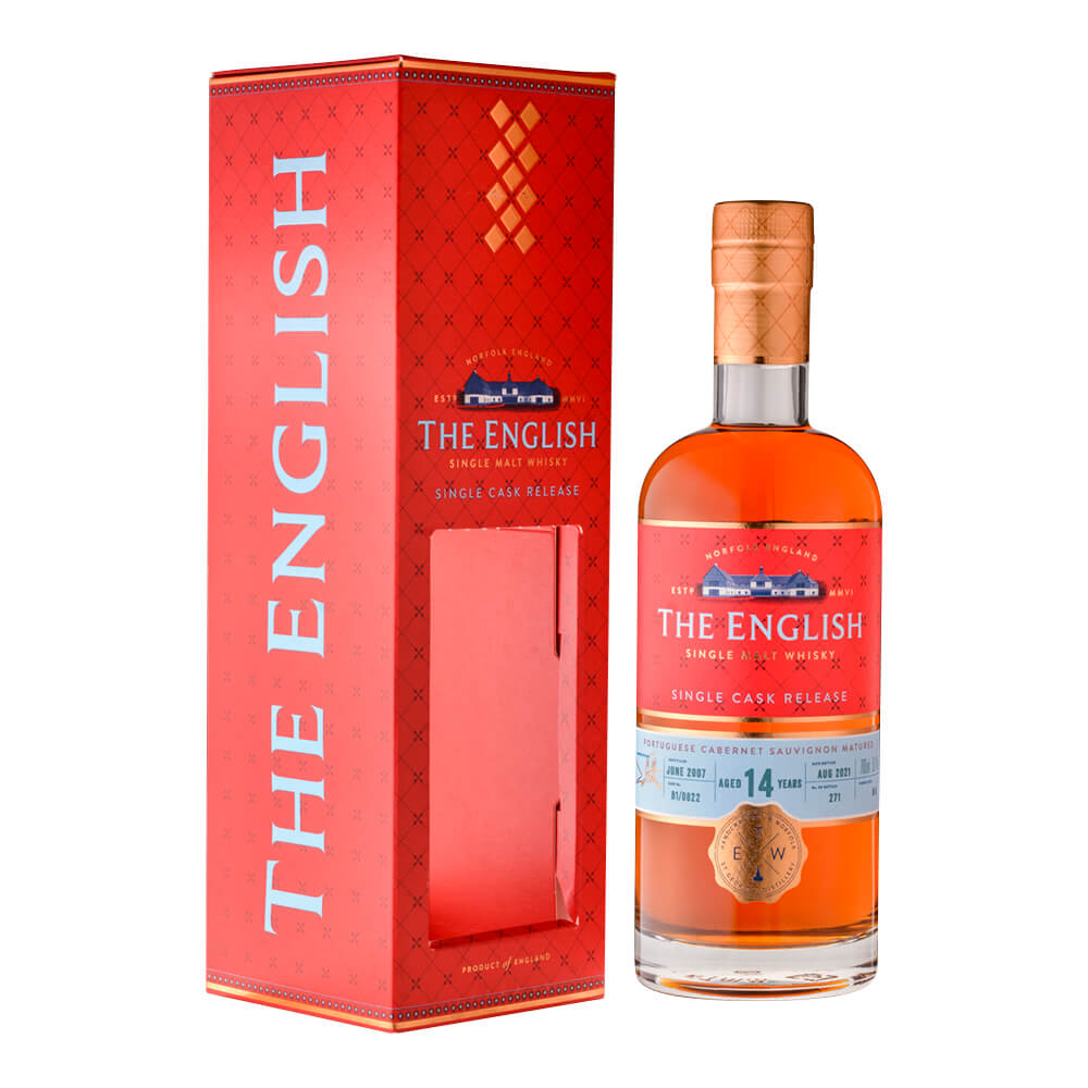 THE ENGLISH WHISKY 2007 14YO WINE CASK 58.4% 700ML