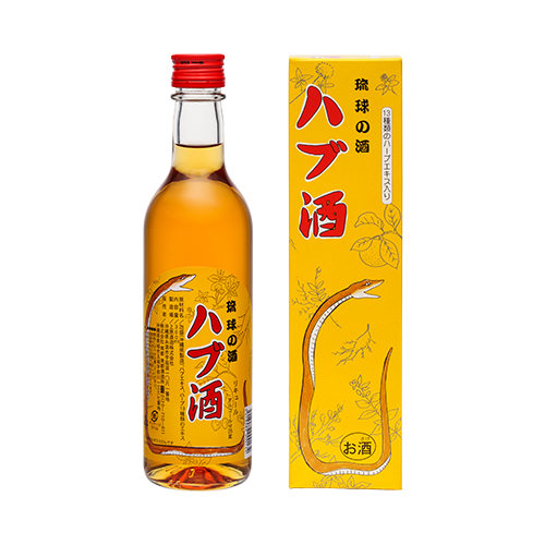琉球 はぶ酒 薬味酒 はぶ入り ハブ入りハブ酒【40度】420ml 沖縄六角堂
