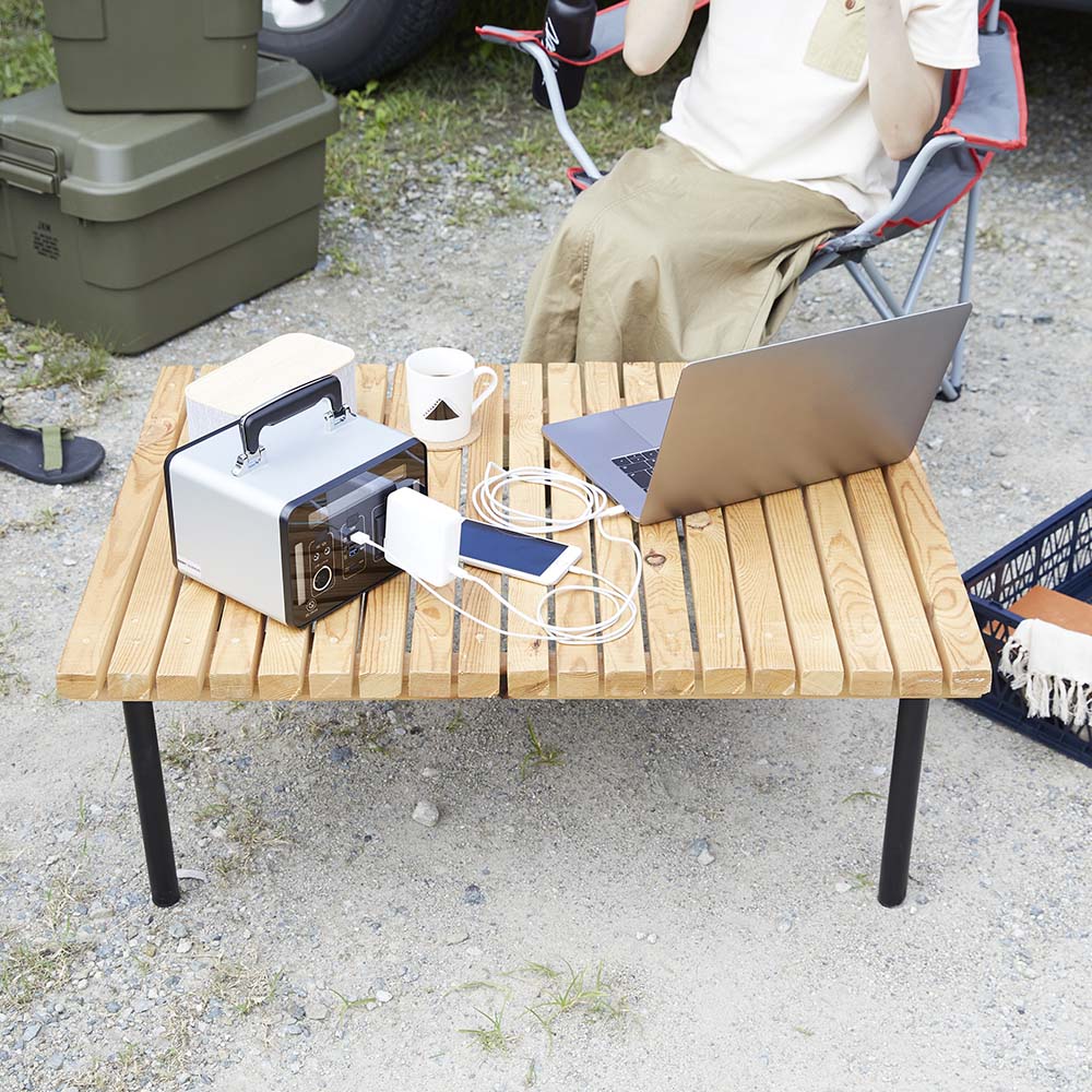 突然の災害でも安心。どこでも電気が使えるポータブル蓄電池