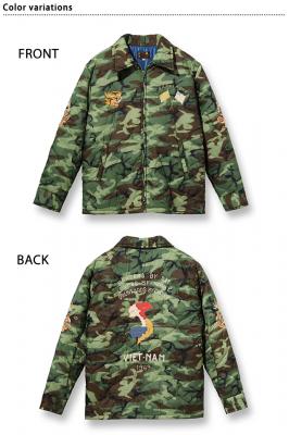 Late 1960s Style ベトナムライナージャケット「VIETNAM MAP