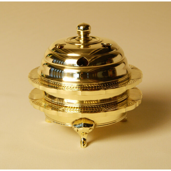 蓮華一重彫 火舎香炉 | 株式会社作島