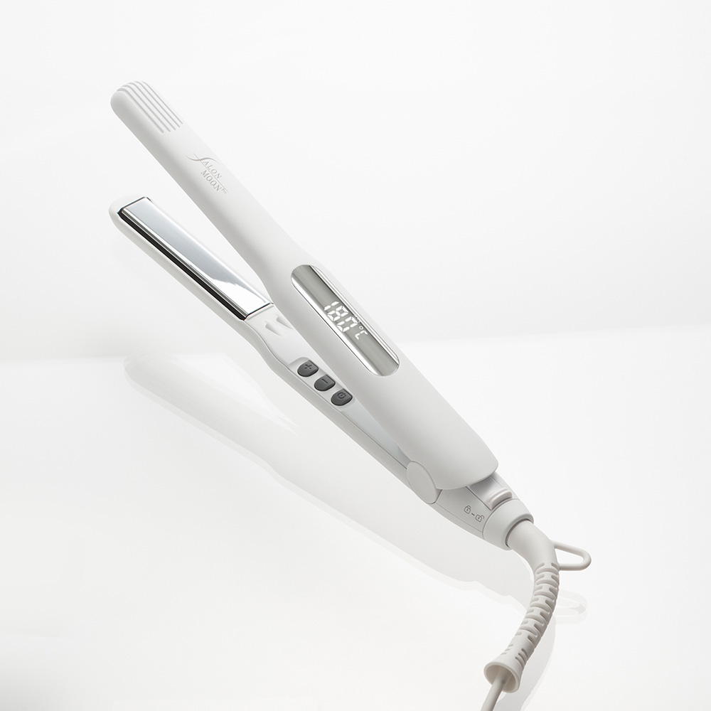 ALLILY ストレートヘアアイロン ホワイト 40ミリ Amazon | Aliliy ヘア