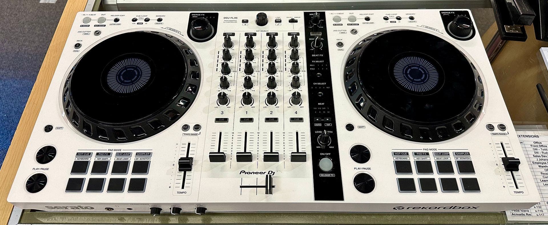 Pioneer DDJ-FLX-6-W パイオニア DJコントローラー 白 DDJ-FLX6 - 4