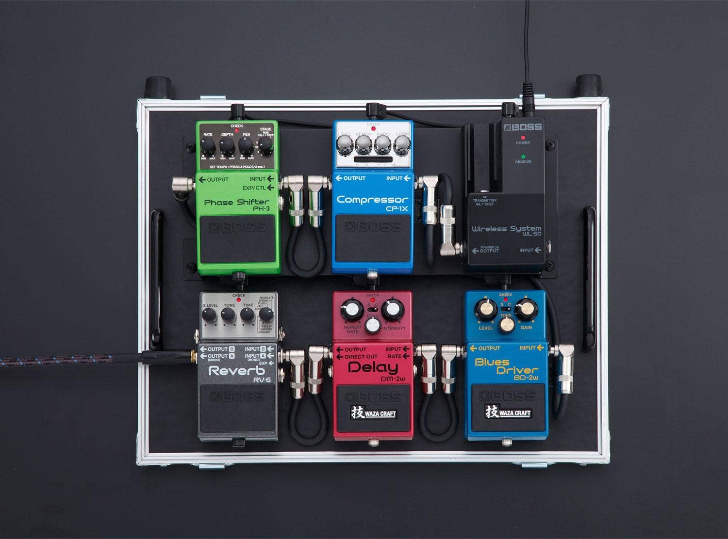 Buy sasku Boss WL-50 Wireless Pedalboard System | Sam Ash Music