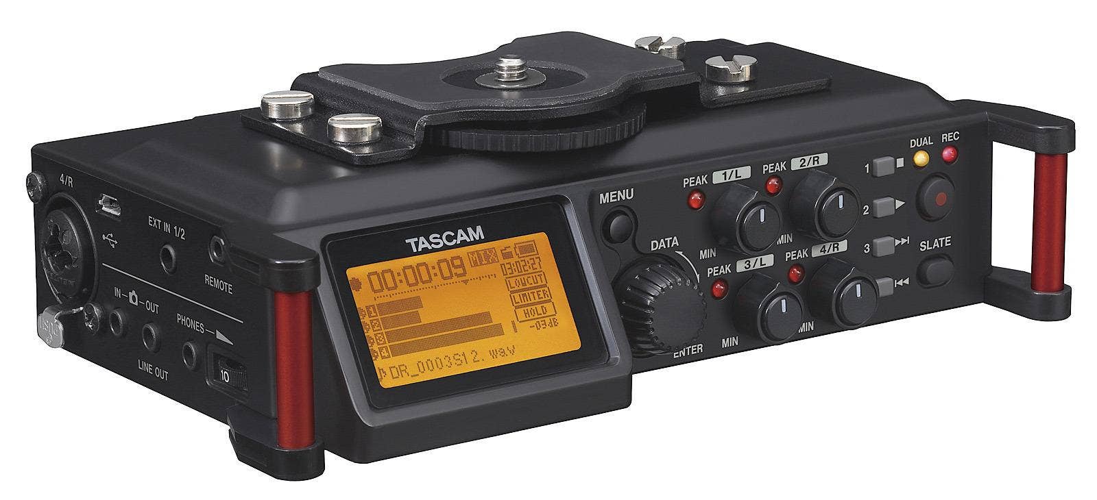 Buy sasku TASCAM DR-70D 4-Channel Audio Recorder for DSLR Cameras