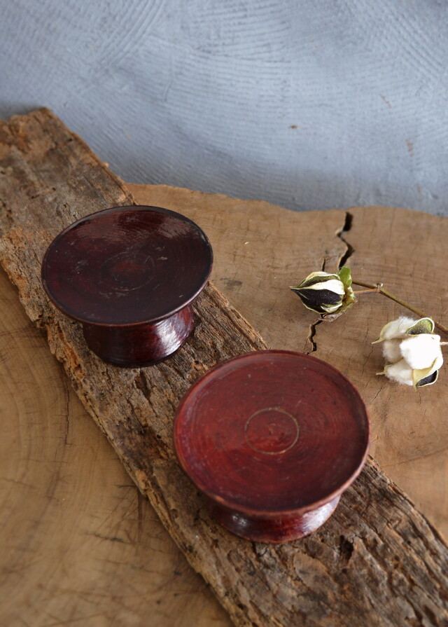 李朝祭器 李朝高坏 陶器高坏 李朝皿 李朝民具 李朝 李