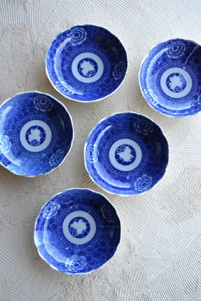 a507 古伊万里 印判手 皿 5枚 a507 古伊万里 印判手 皿 5枚 【公式通販】