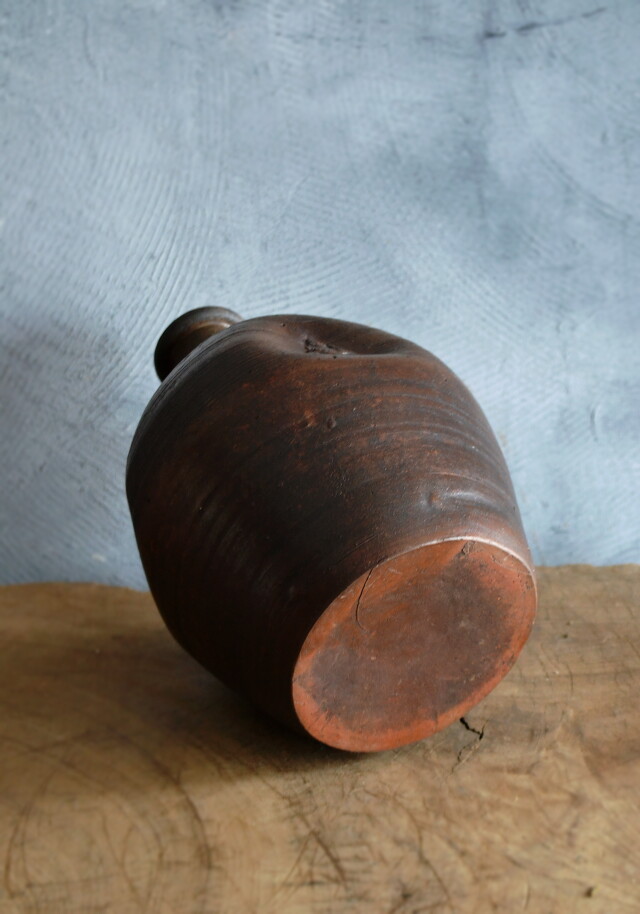 Antique Sam's Collection備前人形徳利 へそ徳利 備前焼