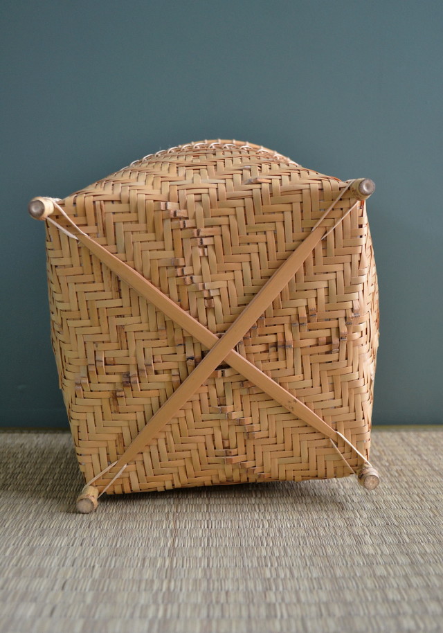 Antique Sam's Collection清風籠 炭斗 風炉 茶道具 籠