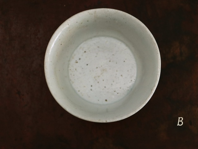 李朝 鉢 大茶碗 堅手 白磁 高麗 朝鮮古陶磁 民芸 古道具 骨董