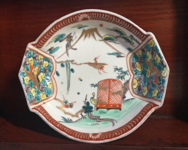 古伊万里伊万里青磁染付なます皿江戸期李朝蔵出し5客