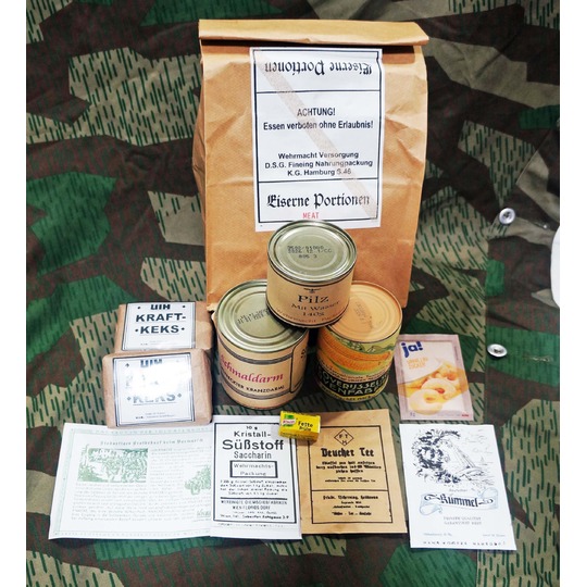 ドイツ軍・携行糧食シリーズ/フルセット/4種類 商品詳細｜サムズ