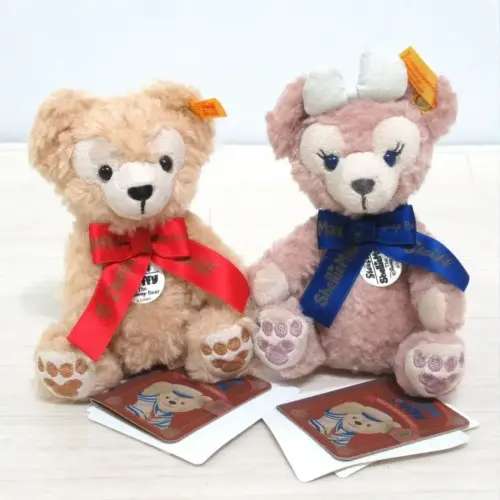 2点セット シュタイフ ダッフィー シェリーメイ ぬいぐるみ ディズニー