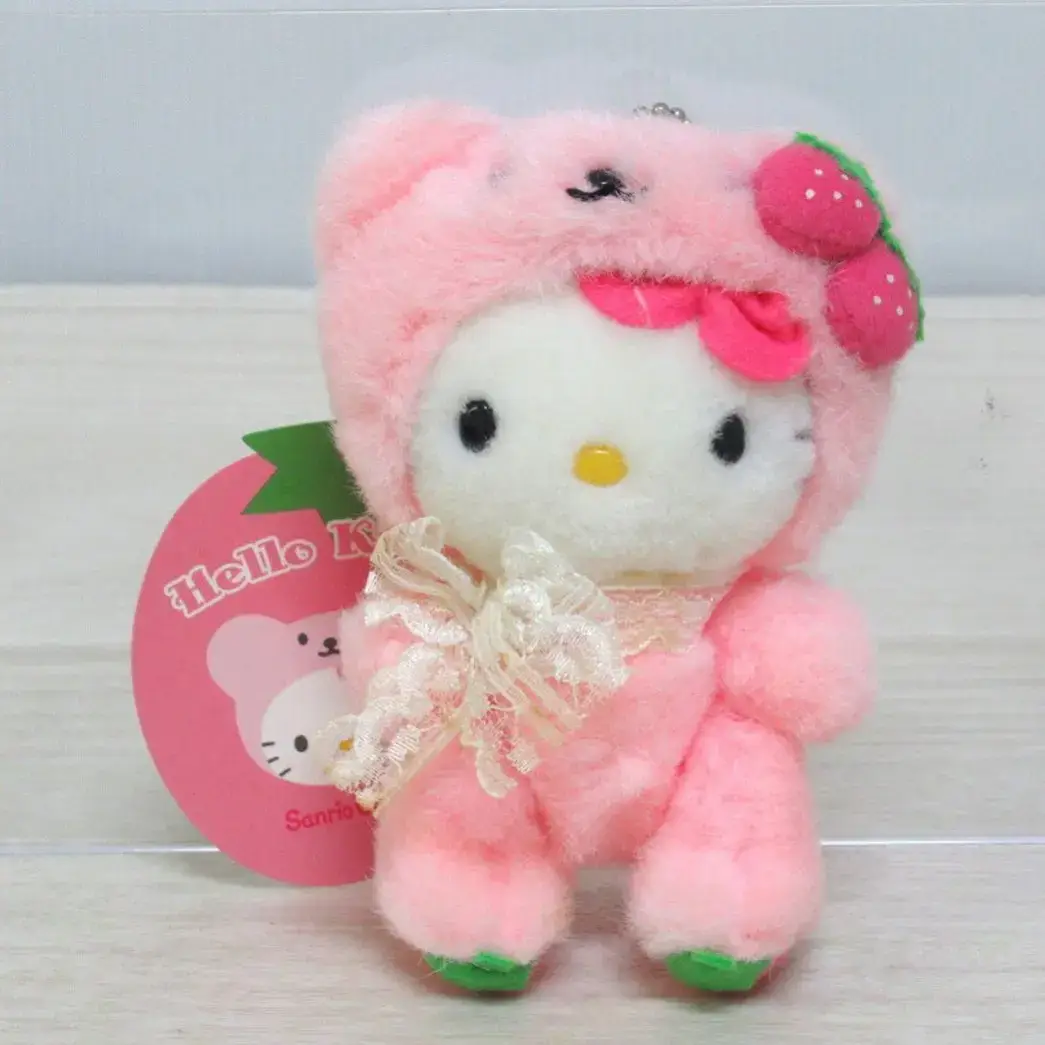 サンリオ ハローキティ 初代 いちごベア ぬいぐるみ 着ぐるみ