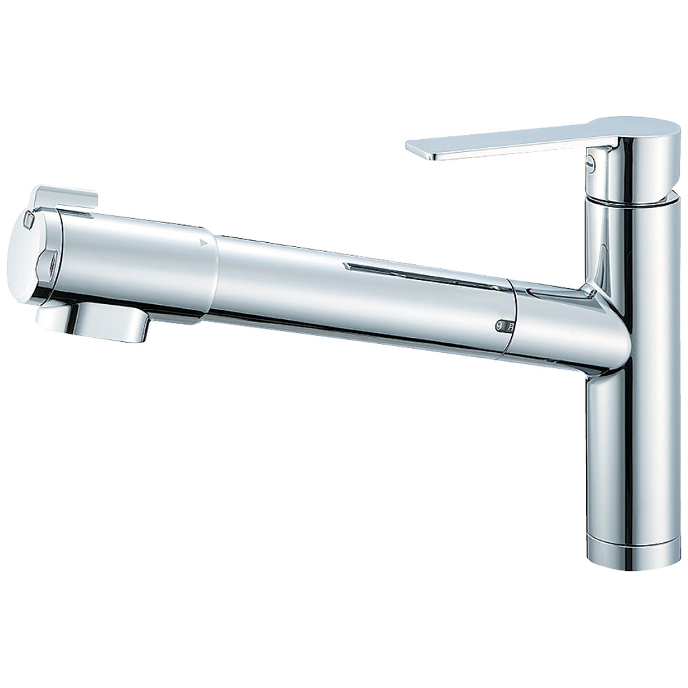 シングル浄水器付ワンホールスプレー混合栓 | 商品のご案内 | SANEI