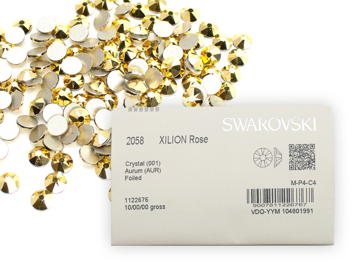 スワロフスキー クリスタルオーラム(24金メッキ)-#2058 4-ライン