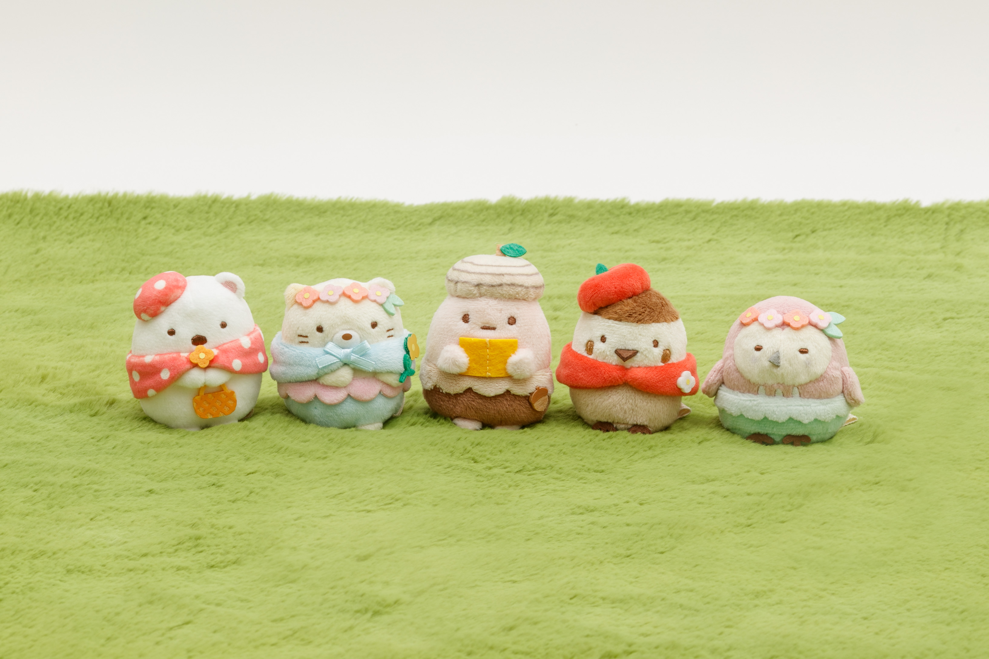 The New Otani x Sumikko Gurashi ぬいぐるみセット すみっコぐらし