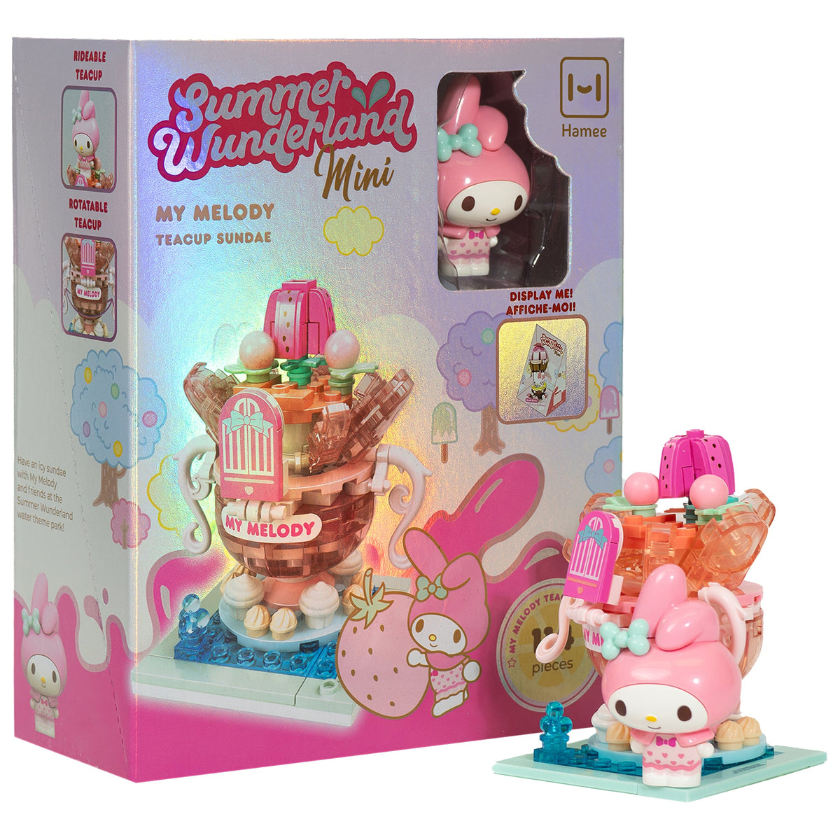 My Melody Summer Wunderland Mini Building Blocks (Teacup Sundae)