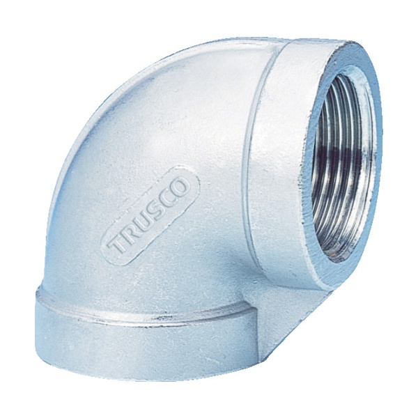 TRUSCO TLL-15A ネジ込ミ管継手 SUS 90°エルボ 15A [819-1419] - 溶接