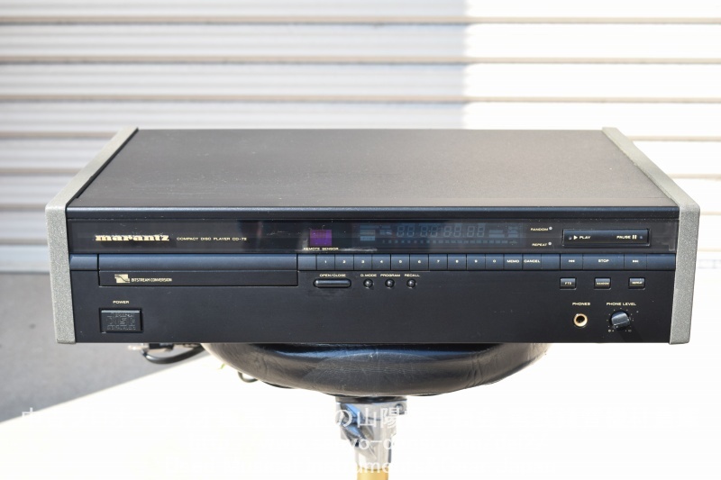 MARANTZ マランツ CD-72F】中古 CDプレーヤー 山陽電子商会 第弐録音