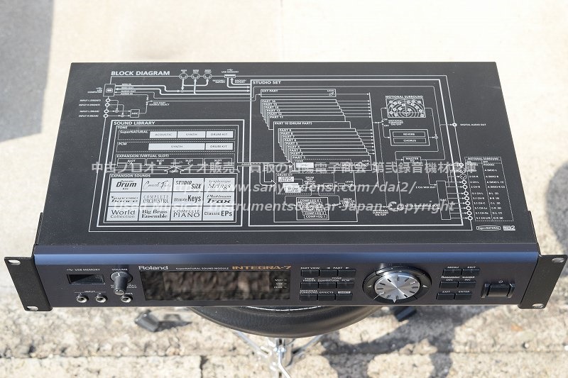 ROLAND INTEGRA-7 シンセサイザー音源モジュール｜中古 山陽電子商会