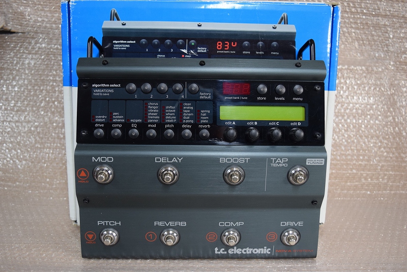 t.c.electronic NOVA SYSTEM マルチエフェクター｜中古音響機器 山陽