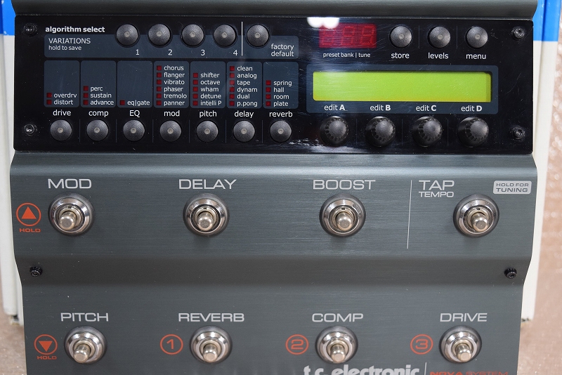 t.c.electronic NOVA SYSTEM マルチエフェクター｜中古音響機器 山陽
