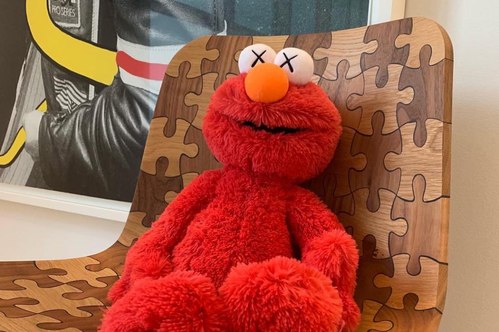 UNIQLO KAWS ぬいぐるみ セサミストリート クッキーモンスター エルモ