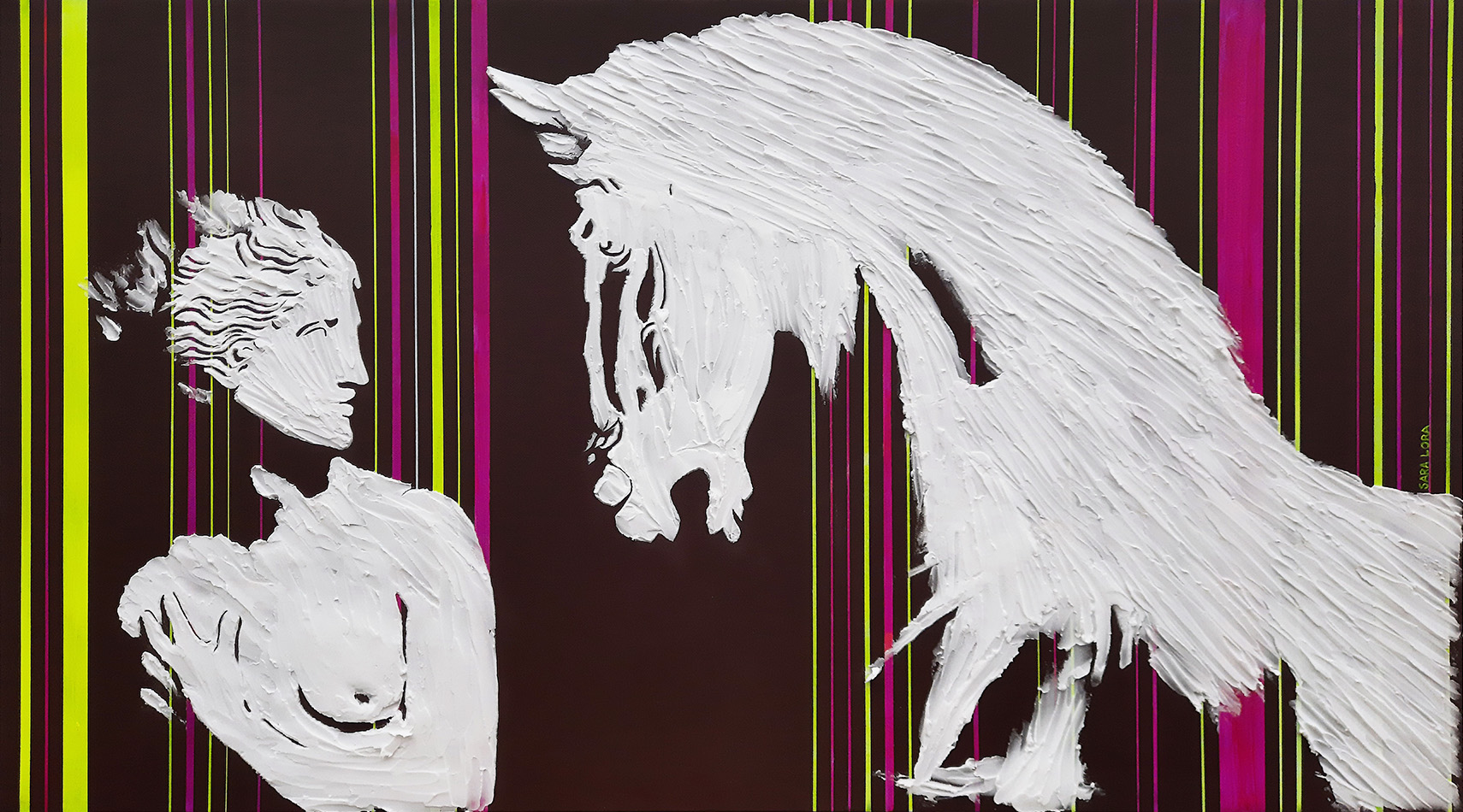 Enigmatic Gaze - Sara Lora | Painter