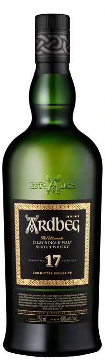 Ardbeg Scotch Single Malt 17 Year 750ml - Buy online at