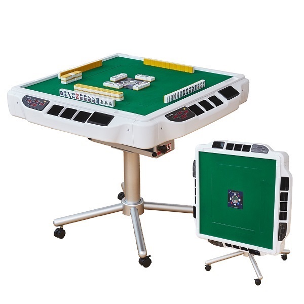 新品】麻雀卓 折りたたみ雀卓R2090麻雀麻雀台座卓 ホワイト 新品】麻雀