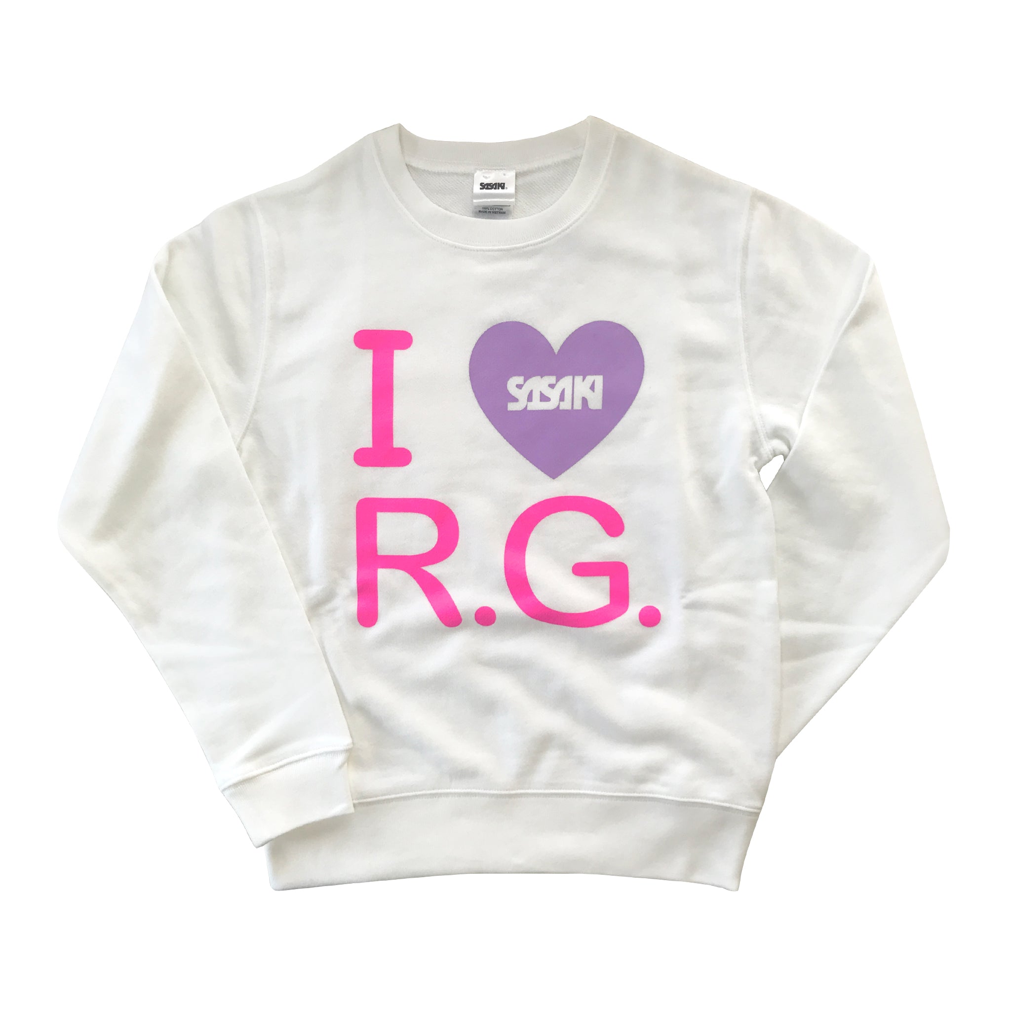 I LOVE R.G.クルーネックライトトレーナー – ササキスポーツ