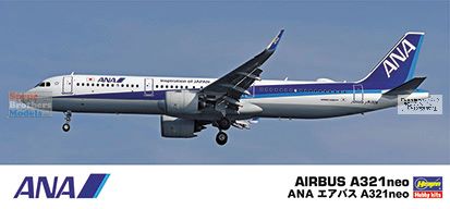 HAS10826 1:200 Hasegawa ANA Airbus A321neo - Sprue Brothers Models LLC