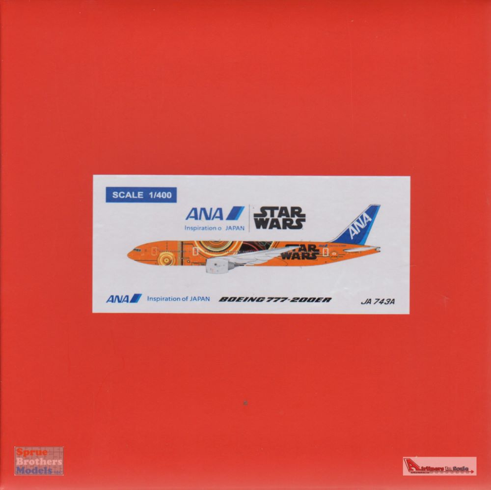 JC Wings ANA 全日空 B777-200ER JA743A 1/400 ANA Boeing 777-200ER